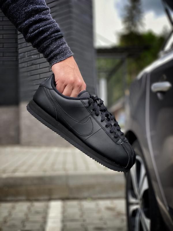 NIKE CORTEZ NEW BLACK